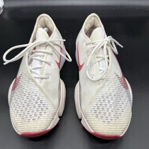 Nike Women’s Air Zoom SuperRep 2 Trainers CU5925-169 White Pink Size 6 - Picture 3 of 7